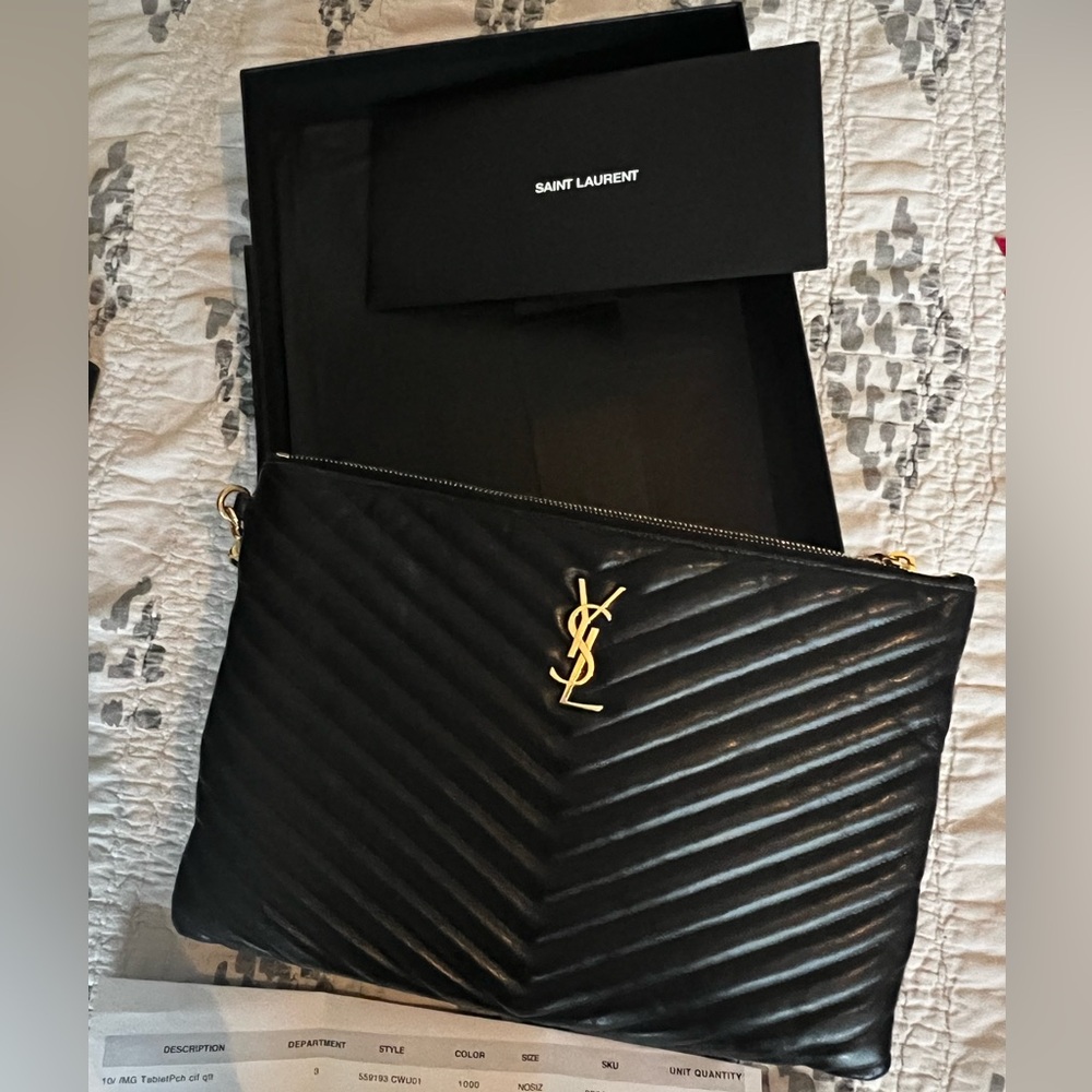 YSL envelope bag